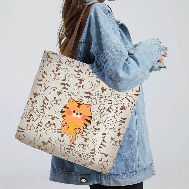 good quality Korean New Fashion Canvas Tote Bag Canvas Shoulder Bags