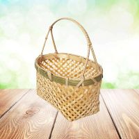 Hand- Strawberry Basket Bamboo Basket Bamboo Basket(small)