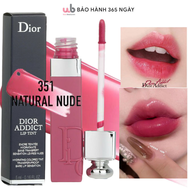 Mẫu Mới Son kem Dior Addict Lip Tint Fullbox màu 251 641 451 351 541 561  651 491 421 771  Shopee Việt Nam