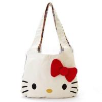 COD DSFGERERERER Hello Kitty Canvas Shoulder Bags Ladies Kawaii Cute Tote Bag Anime Large Top Handle Bags for Women