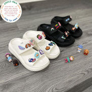 Giày dép crocs - dép quai ngang đế cao crocs classic crush mẫu mới nhất