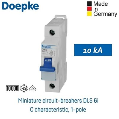 ( โปรโมชั่น++) คุ้มค่า เซอร์กิต เบรกเกอร์ / Circuit Breaker / MCB 1pole 10kA - Doepke (Made in Germany) ราคาสุดคุ้ม เบรค เกอร์ ชุด เบรก เกอร์ วงจร เบรก เกอร์ เบรก เกอร์ 60a