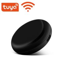 Tuya รีโมท360อัจฉริยะไร้สายขนาดเล็ก,รีโมทคอนโทรล IR ควบคุม10เมตรพร้อม Alexa Google Assistant สำหรับทีวีเครื่องปรับอากาศเครื่องใช้ไฟฟ้าการควบคุมด้วยเสียง