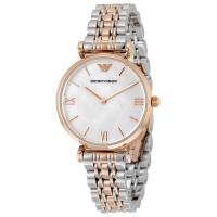 นาฬิกาผู้หญิง EMPORIO ARMANI Classic Mother Of Pearl Dial Ladies Watch AR1683