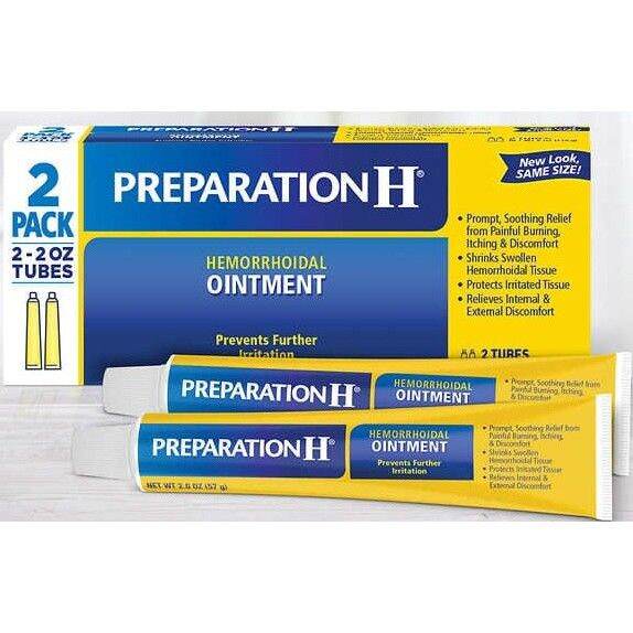 Preparation H Hemorrhoidal Ointment, Soothing Relief and Shrinks