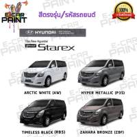 สีสเปรย์ Station Paint 2K สีตรงเบอร์ รถยนต์  Hyundai  The-New Hyundai  Starex กระป๋องสเปร์ย ขนาด 400 ml