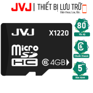 Thẻ nhớ 4G Class 6 JVJ microSDHC tốc độ cao