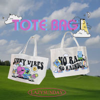 TOTE BAG  กระเป๋าผ้าแคนวาส สกรีนลายน่ารักมาก