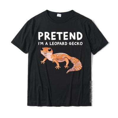 Gecko Halloween Costume Pretend Im A Leopard Gecko T-Shirt New Arrival Men Top T-Shirts Hip Hop T Shirt Cotton Leisure