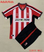 เสื้อกีฬา Lincoln City Home 23-24ชุดเจอร์ซี่ฟุตบอลคุณภาพแบบไทยสำหรับเด็กและผู้ใหญ่