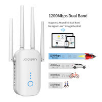 300Mbps1200Mbps Powerful Wifi Repeater 2.4G5GHz Long Range Wifi Extender 802.11ac Wlan Wi-fi amplifier Router Access point