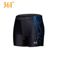 361 Men Swimming Trunks Swimwear Briefs Boxer Beach Men Swimsuit Bathing Suit Black Professional Swim Shorts