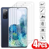 4Pcs HD Screen Protectors For Samsung Galaxy A54 A53 A52S A73 A32 A14 A13 A52 A72 A22 S20FE S21FE 5G A24 A34 5G Tempered Glass