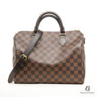 LV SPEEDY BAND 30 BROWN DAMIER DAMIER CANVAS GHW