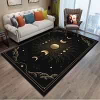 【CC】▫  15 Sizes Celestial Star Rugs for Room Witch Gothic Astrology Floor Rug Bedroom