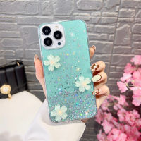 เงินฟอยล์ Starry Sky เคสโทรศัพท์สำหรับ Samsung Galaxy S8 S8 Plus S9 S9 Plus หมายเหตุ8หมายเหตุ9 A8 2018 A6 2018 A60 M40 A6 Plus J8 2018 A9 2018 A7 2018 J6 Plus J4 Plus A8 Plus 2018 M10 A10 M20ฝาหลังกาวหยดผงกากเพชร