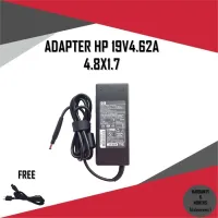 ADAPTER NOTEBOOK HP 19V4.62A*4.8X1.7  / สายชาร์จโน๊ตบุ๊คเอชพี + แถมสายไฟ