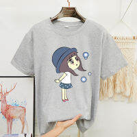 BK-245*เสื้อยืดแขนสั้นพร้อมส่ง 8สี ลายการ์ตูน ขายดีตามเทรนต์ ลายน่ารัก สีสันสดใส่น่ารัก ใส่ได้ทั้งหญิงและชาย (S-3XL) **ปลีก-ส่ง***