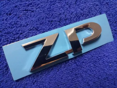 AD.โลโก้ ZP สีชุป (รุ่น ISUZU D-MAX 2020) ราคาต่อ 1ชิ้น