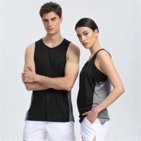 Summer Sports Vests Men and Women Running Fitness Quick-drying Vest Casual Sport Sleeveless Shirts Cooling Breathable Sportwear