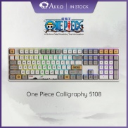 Ready Stock Akko One Piece Calligraphy 5108S RGB Wired Mechanical Gaming