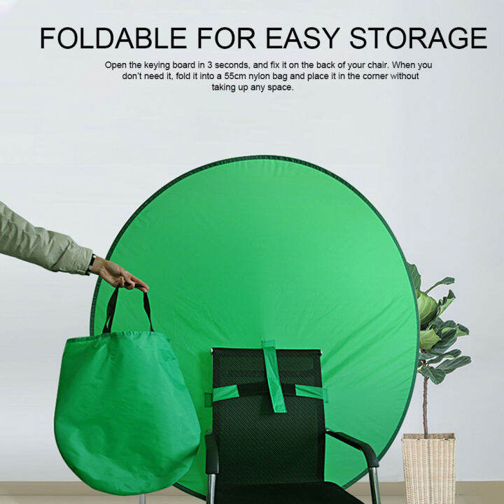 Green Screen Backdrops Photography Background Portable Fold Reflector