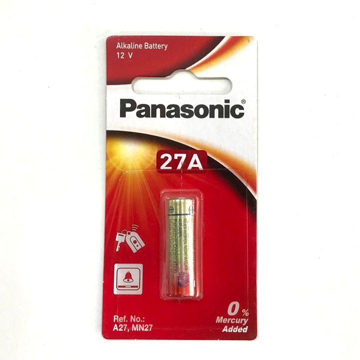 ถ่าน-27a-12v-23a-12v-panasonic-ถ่านอัลคาไลน์-พานาโซนิกของแท้-จากบริษัท