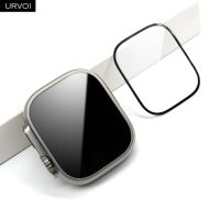 URVOI Tempered Glass screen protector for Apple Watch Ultra series 8 7 6 SE 5 4321 hard Curved Clear 3D for iWatch lense 45 49mm