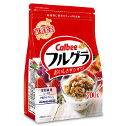 Ngũ Cốc Calbee vị Trái Cây gói đỏ 700g hàng Nhật Bản