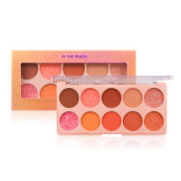 HF6043  SIVANNA  moon &amp; star PALLETE  มูน ? แอนด์ สตาร์ ⭐ เฟส พาเลทท์  อายแชโดว์เนื้อฝุ่น และซิมเมอร์  เนื้อดินน้ำมัน