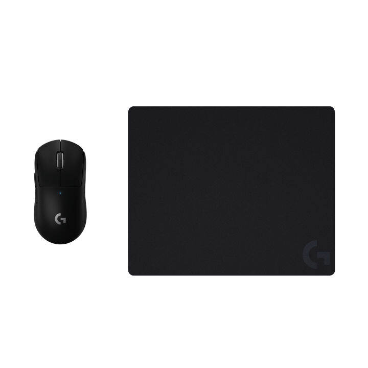 Logitech G PRO X SUPERLIGHT Wireless Gaming Mouse + G740 Large Thick