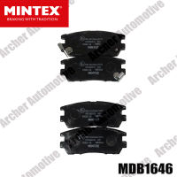 ผ้าเบรก หลัง (brake pad) MITSUBISHI Pajero 3.5 V6 ปี 1990 - 2000 (NL/NK/NJ/NH)