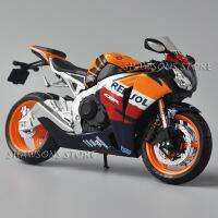 ออโตแวกซ์1:12รถยนต์ไดคาสโมเดลจักรยานยนต์ของเล่น CBR Fireblade Repsol กล่องเก็บสกรูแบบต่างๆจำลองขนาดเล็กของสะสม