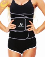 LAZAWG เทรนเนอร์เอวซาวน่าเหงื่อ Body Shaper เข็มขัดลดน้ำหนักเอว Cincher Tummy ควบคุม Slimming Shapewear ฟิตเนส