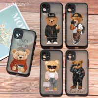 [Chaoke digital branch] เคสโทรศัพท์หมีกีฬาแสนตลกสำหรับ iPhone 14 Pro 12 Pro Max 11 Pro XR X XS MAX 6S 7 Plus เคส PC แบบแข็งของขวัญน่ารักสำหรับ Iphone 13 Pro