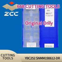 YBC252 YBC351 YBC251 SNMM190612-DR ZCC CT เครื่องมือตัดกลึงซีเมนต์คาร์ไบด์เคลือบเม็ดมีดกลึงคาร์ไบด์