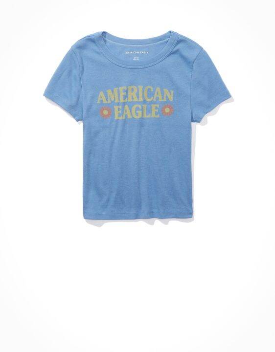 AMERICAN EAGLE Women's Cropped Hey Baby Tee | T-shirts | Lazada PH