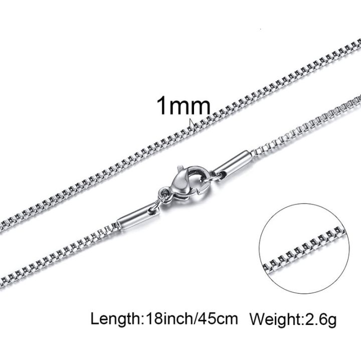 cw-1-to-3mm-thick-stainless-steel-box-chain-necklace-for-men-jewelry-link-choker-withi-18-to-24-inch