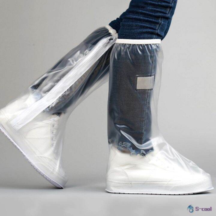 reusable-rain-shoe-covers-waterproof-shoe-protectors-women-men-rubber-galoshes-motorcycle-cycling-elastic-boots-cover