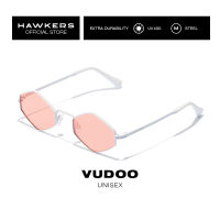 HAWKERS Orange Silver VUDOO Sunglasses For Men And Women. UV400 Protection. Official Product Designed In SpaIn HVUD20OHM0