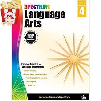 Must have kept >>> Spectrum Language Arts, Grade 4 (Workbook) สั่งเลย!! หนังสือภาษาอังกฤษมือ1 (New)