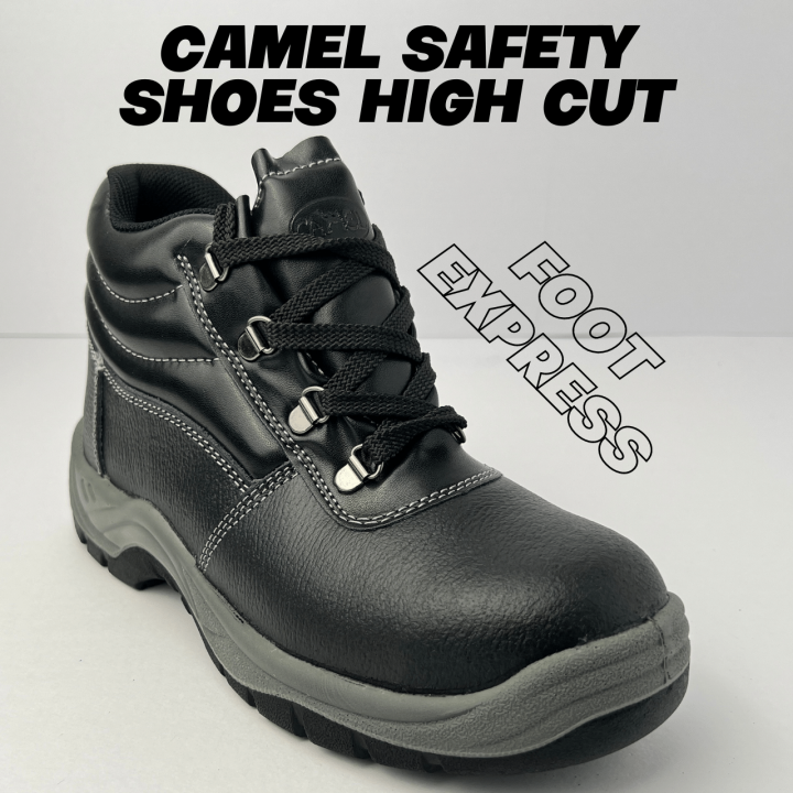 CAMEL Safety Shoes Steel Toe High Cut / Low Cut Original Real Leather