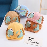 [พร้อมส่ง] หมวกเด็ก 3เดือน - 2ปี รอบหัว:46-48 cm. หมวกแก๊ปเด็ก (Cap) ผ้าฝ้าย ลายไดโนเสาร์ ? (DINO) หมวกแฟชั่นเด็ก