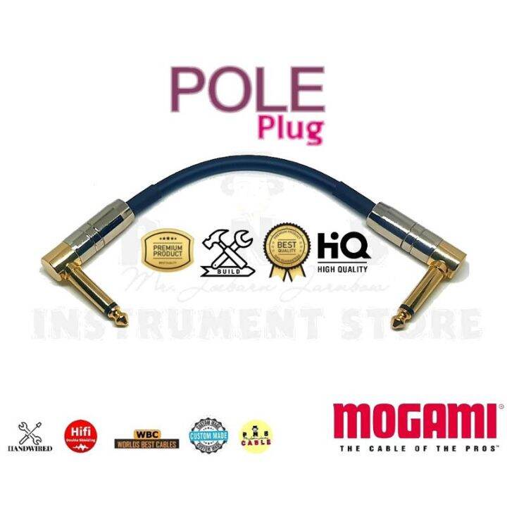 โปรโมชั่น-สายพ่วงเอฟเฟค-pnb-patch-cable-ใช้สาย-mogami-2319-ใช้หัวปลั๊ก-pole-plug-เลือกความยาวได้-คุ้มค่า-อุปกรณ์-ดนตรี-อุปกรณ์-เครื่องดนตรี-สากล-อุปกรณ์-เครื่องดนตรี-อุปกรณ์-ดนตรี-สากล