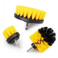 3pcs/Set 2/3.5/4 Electric Power Scrubber Brush Set for Car Drill Scrubber Brush for Cleaning Cordless Drill Attachment Kit