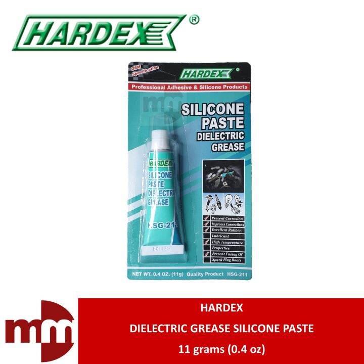 HARDEX DIELECTRIC GREASE SILICONE PASTE 11 grams (0.4oz) HSG211 Lazada PH