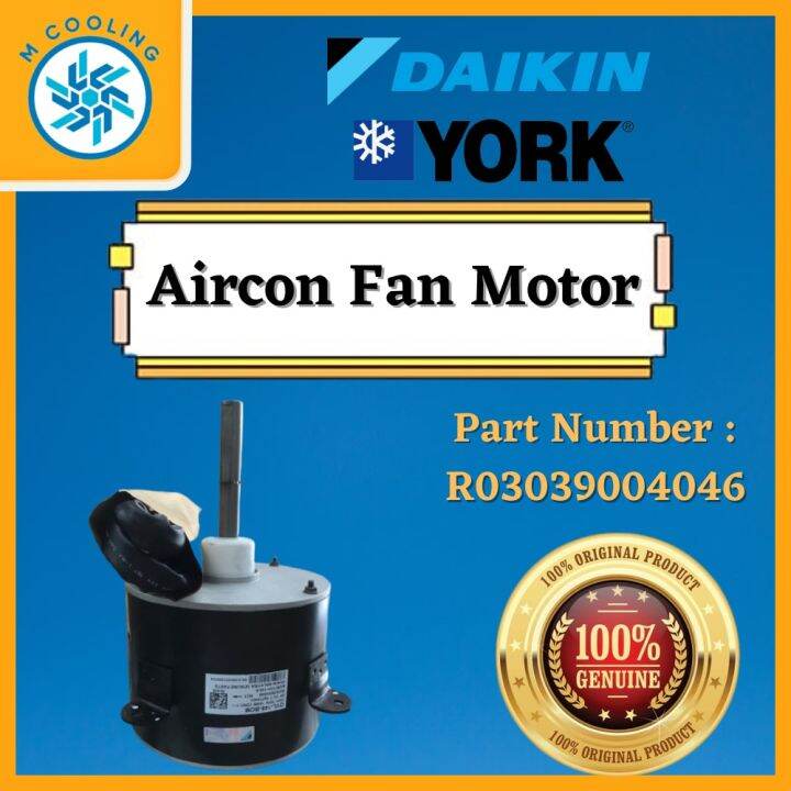 [BIG OFFER] GENUINE DAIKIN OUTDOOR FAN MOTOR PART Lazada