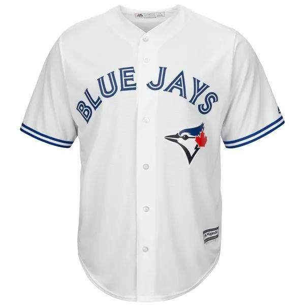 AUTHENTIC MAJESTIC 52 2XL TORONTO BLUE JAYS "CANADA DAY" FLEX  BASE Jersey