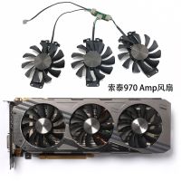 ZOTAC ใหม่ต้นฉบับ Zotac GeForce GTX 970 980แอมป์ GA81S2U พัดลมกราฟิกระบายความร้อน Gratis Ongkir การรับประกันเป็นเวลาหนึ่งปี