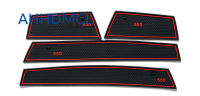 รถ Anti-Dirty Pad ประตู Groove Gate Slot ถ้วย Armrest Storage Pad Anti-Slip Mat สำหรับ Roewe 550 2008 2009 2010 2011 2012